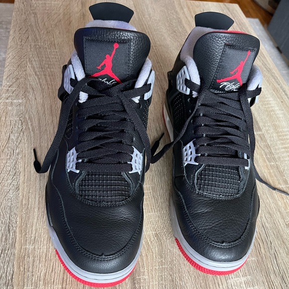 Air Jordan 4 Retro ‘Bred Reimagined’ Mens Sz 11 - Picture 6 of 9